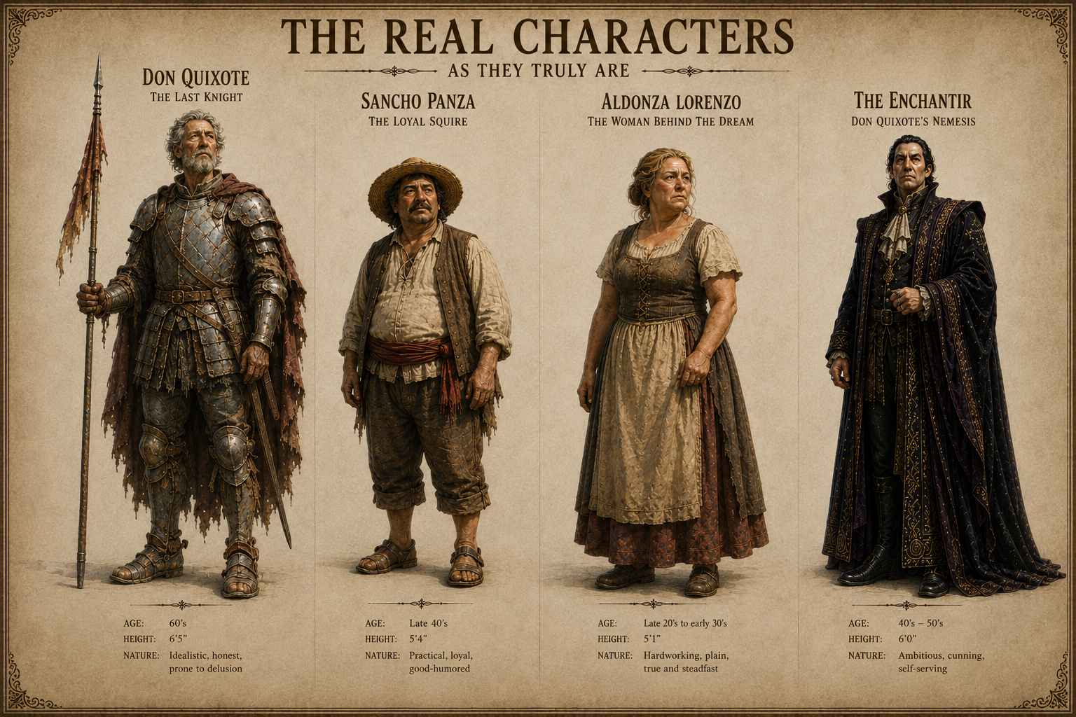 Don Quixote character reference